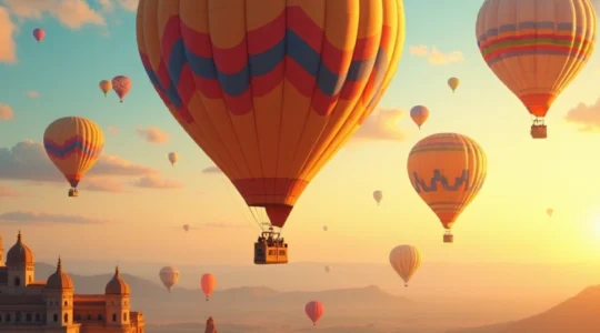 Hot-air ballooning