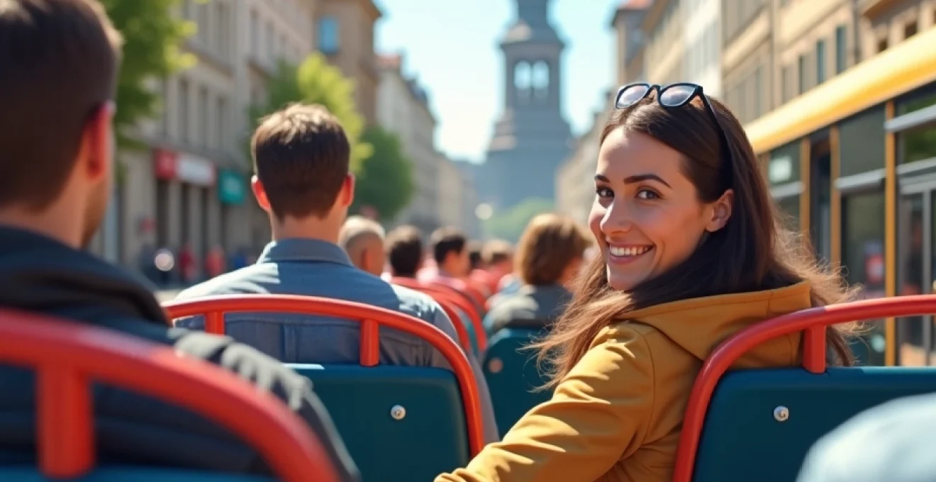 hop-on hop-off buses