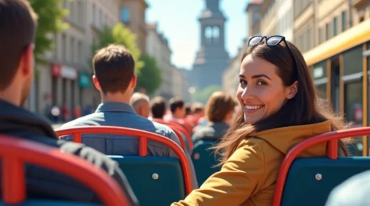 hop-on hop-off buses